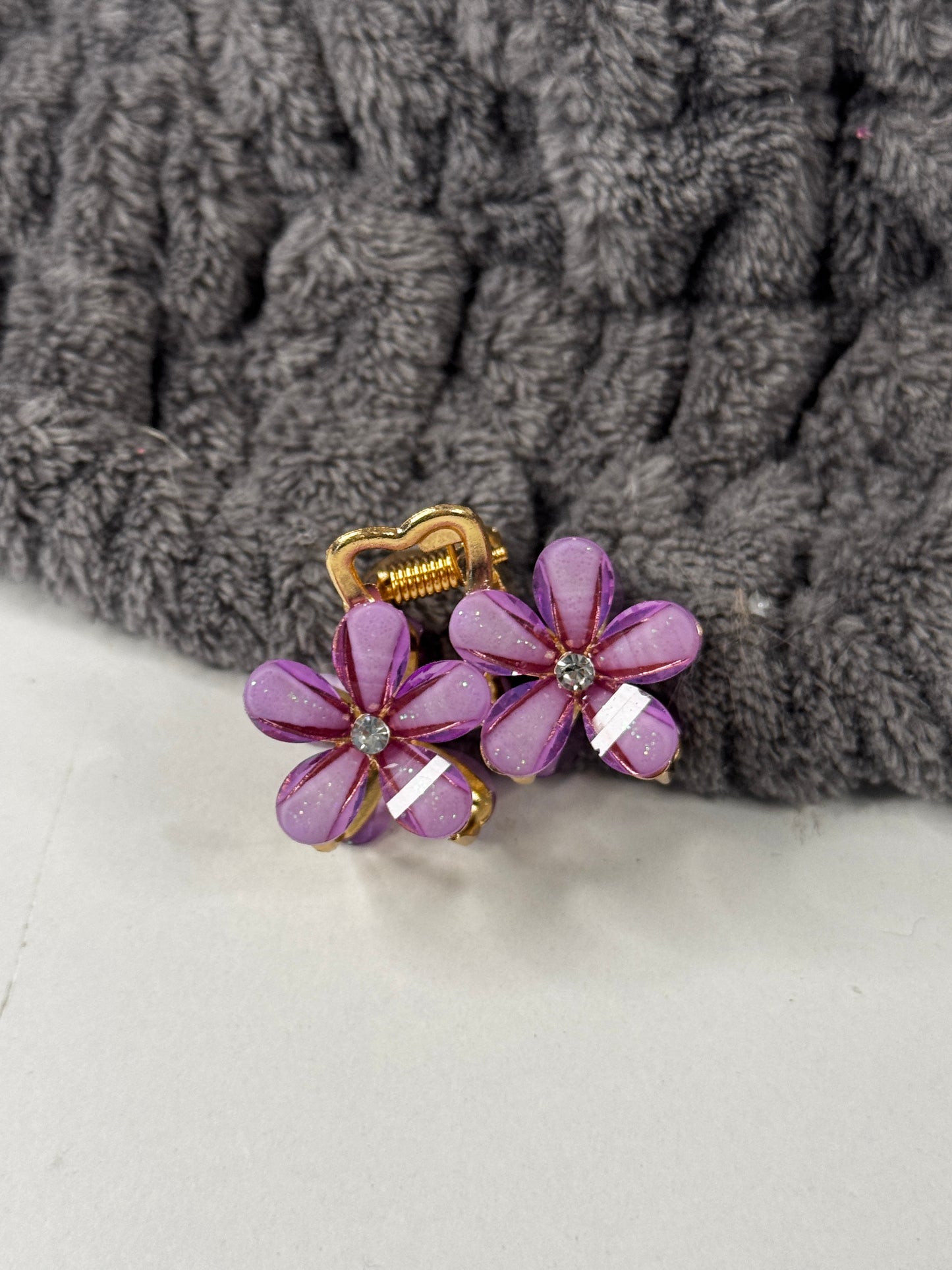 Doppelt Blumen Haarspangen