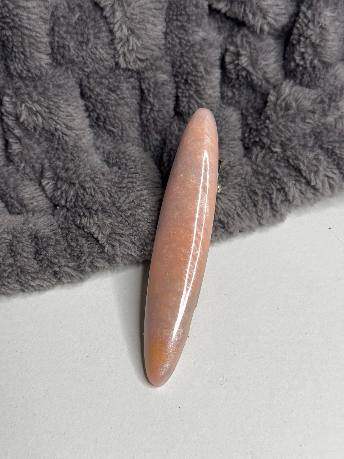 Haarspange schmal ohne Glitzer