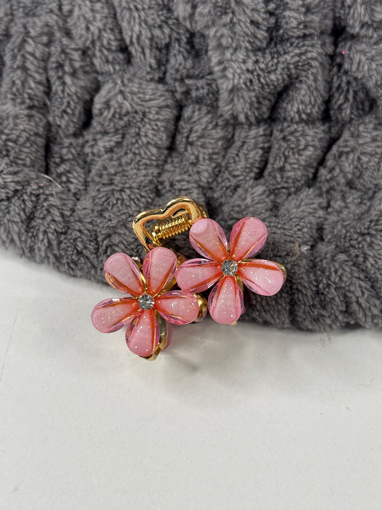 Doppelt Blumen Haarspangen