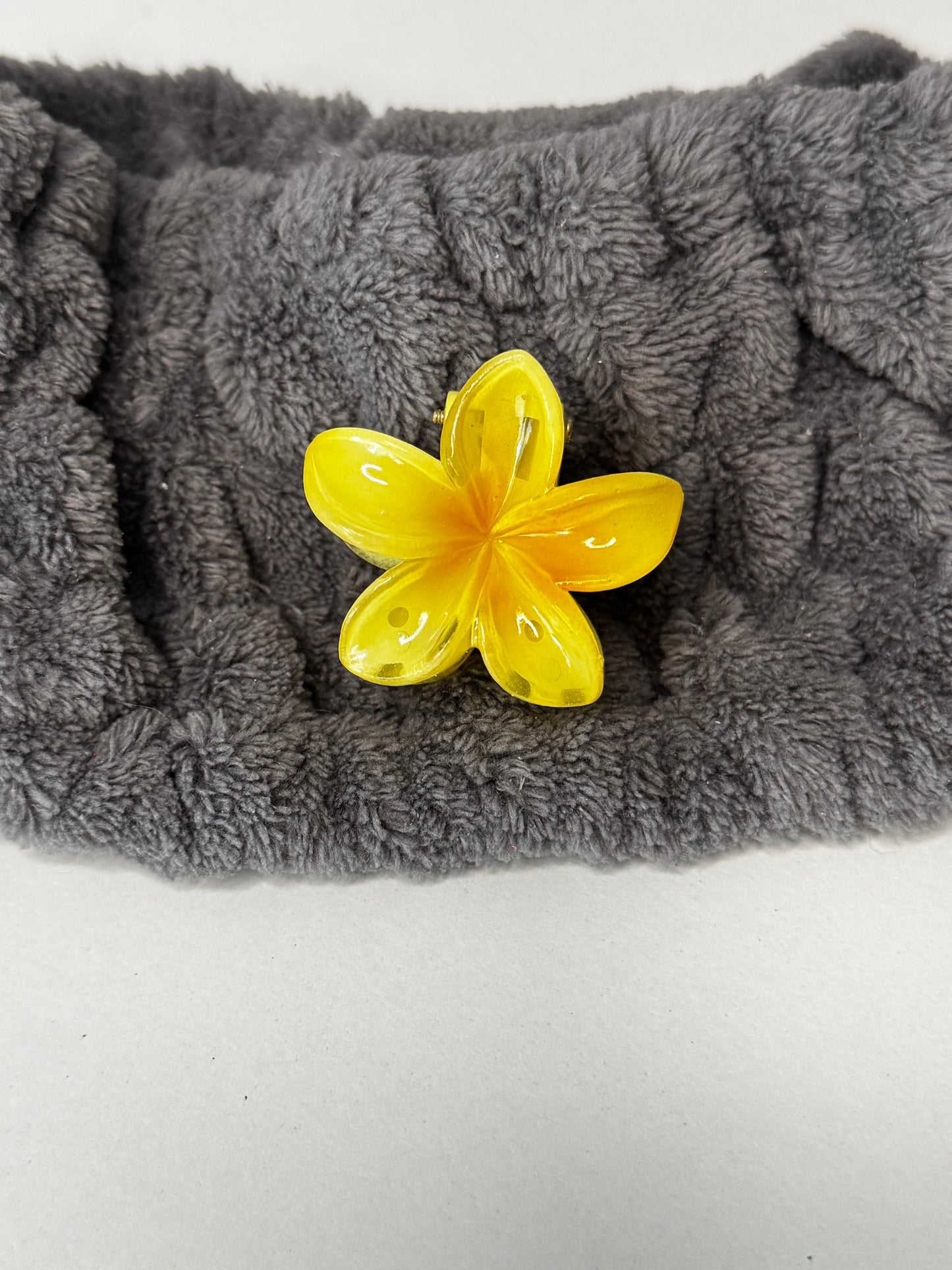 Mini Blumenhaarklammern glänzend