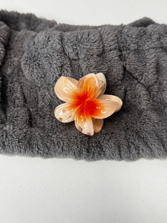 Mini Blumenhaarklammern glänzend