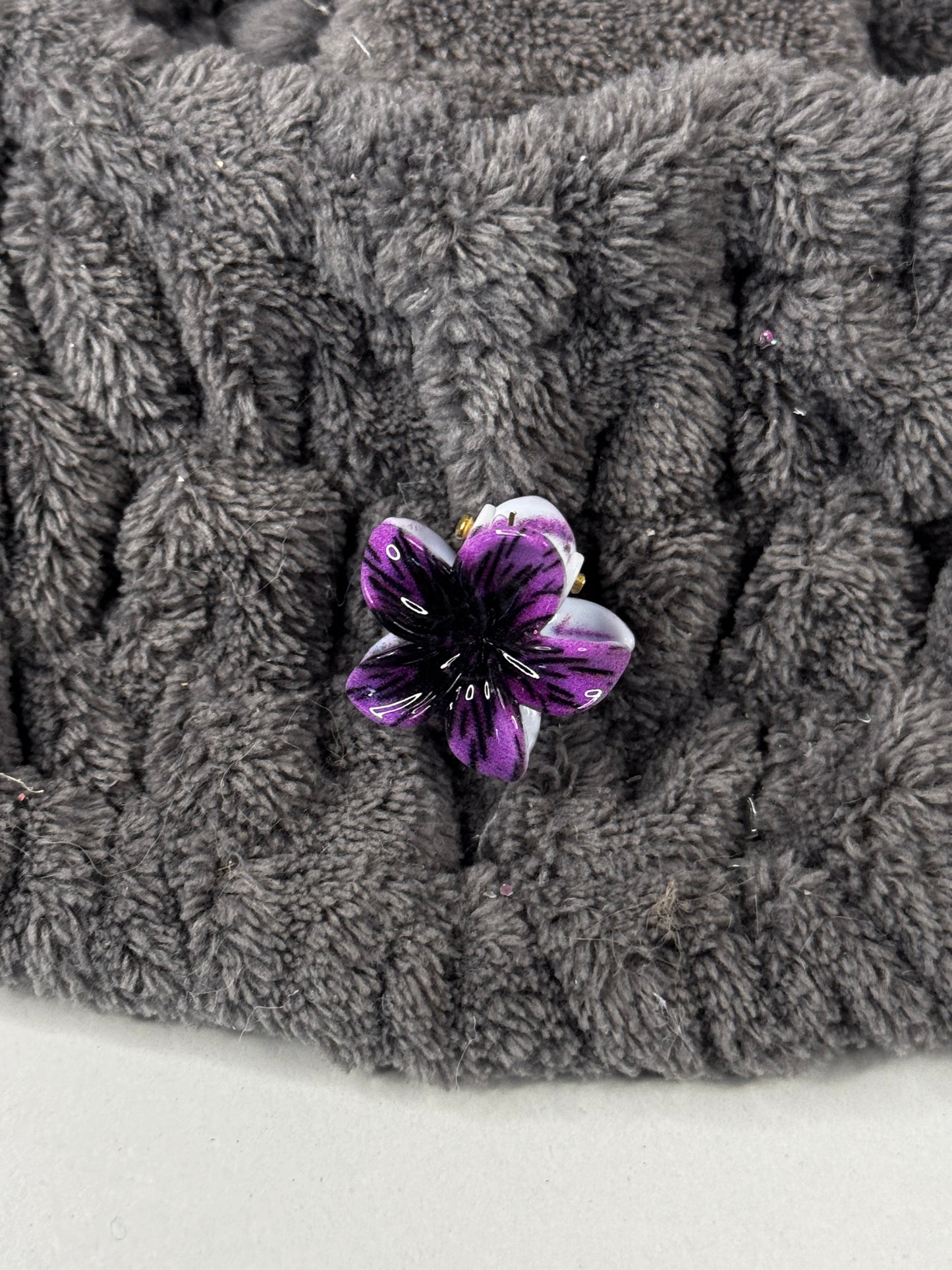 Orchideen Haarklammern klein