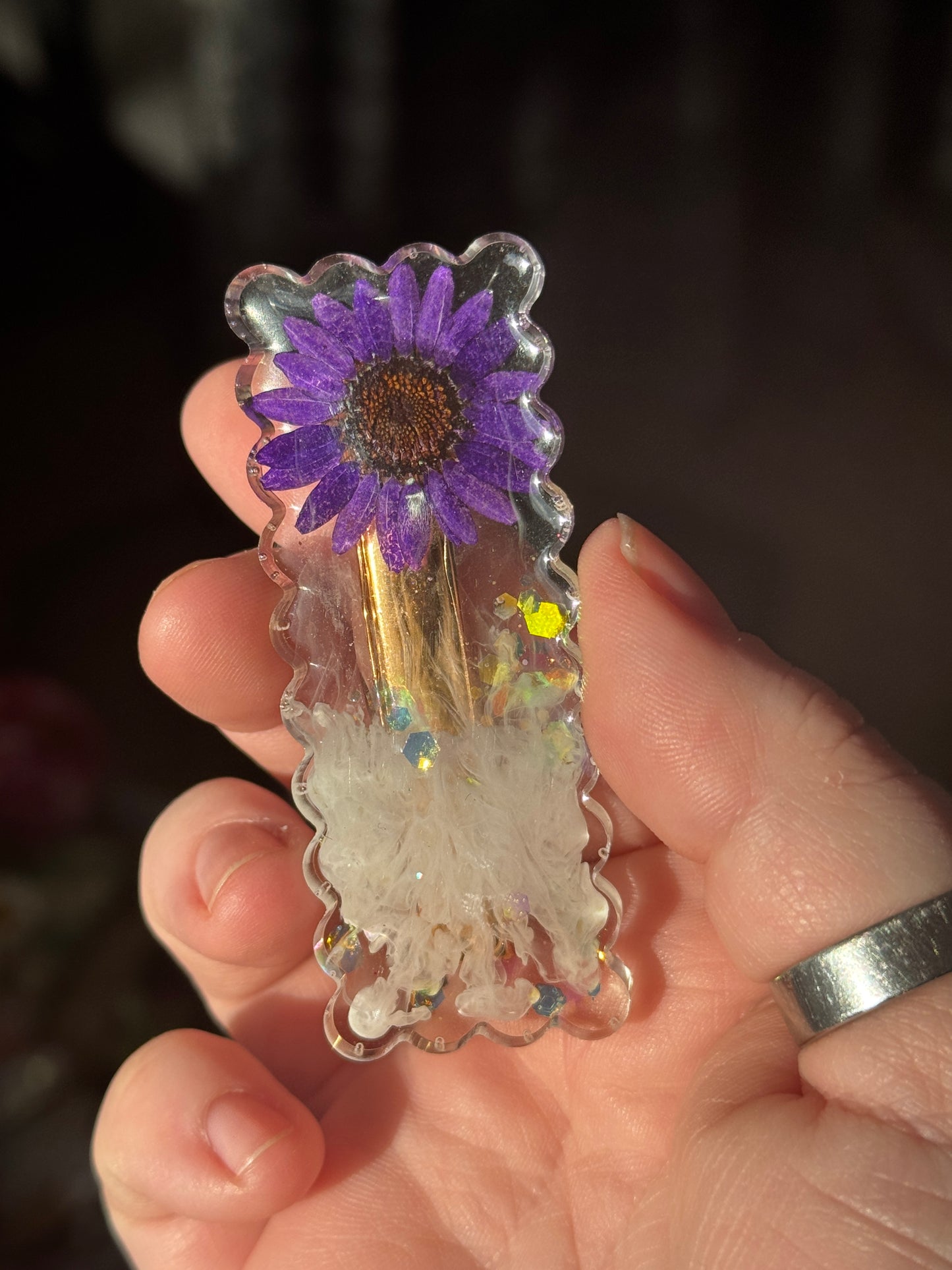 Haarspangen Blumen