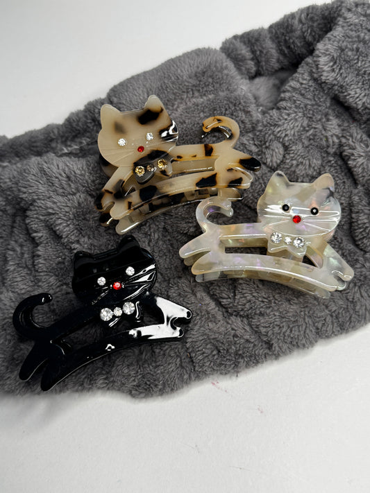 Katzen Haarklammern