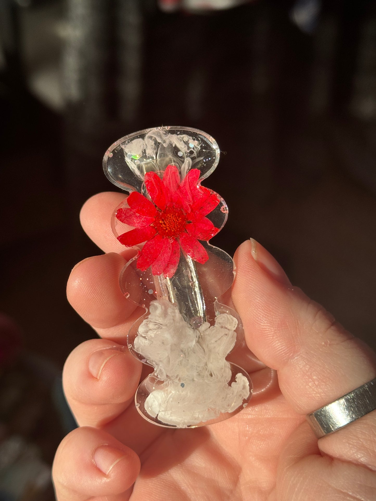 Haarspangen Blumen