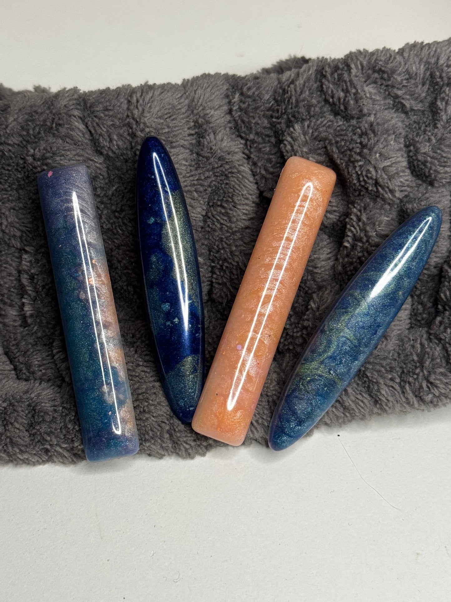 Haarspange schmal ohne Glitzer