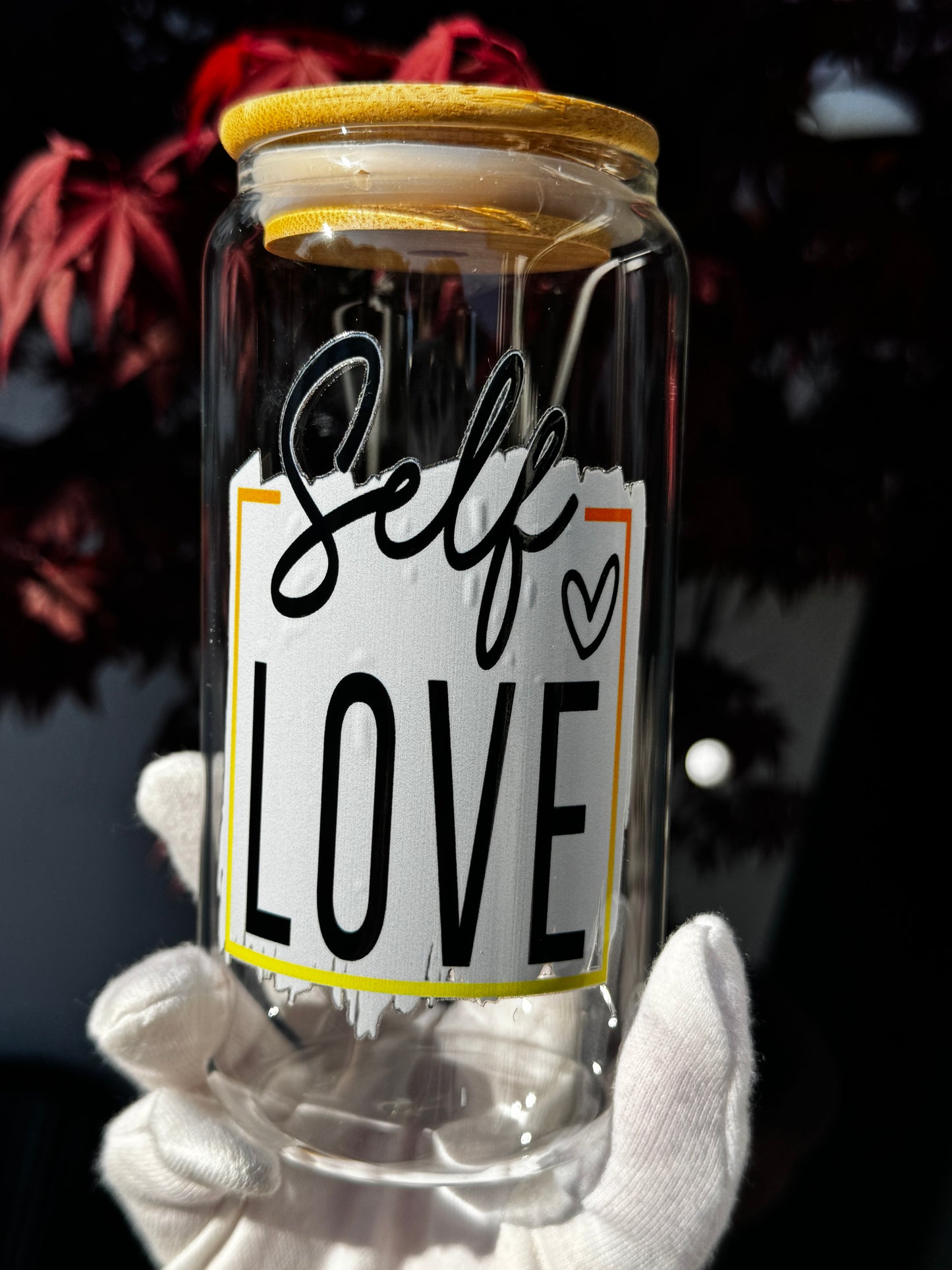 Schlichte Selflove Gläser