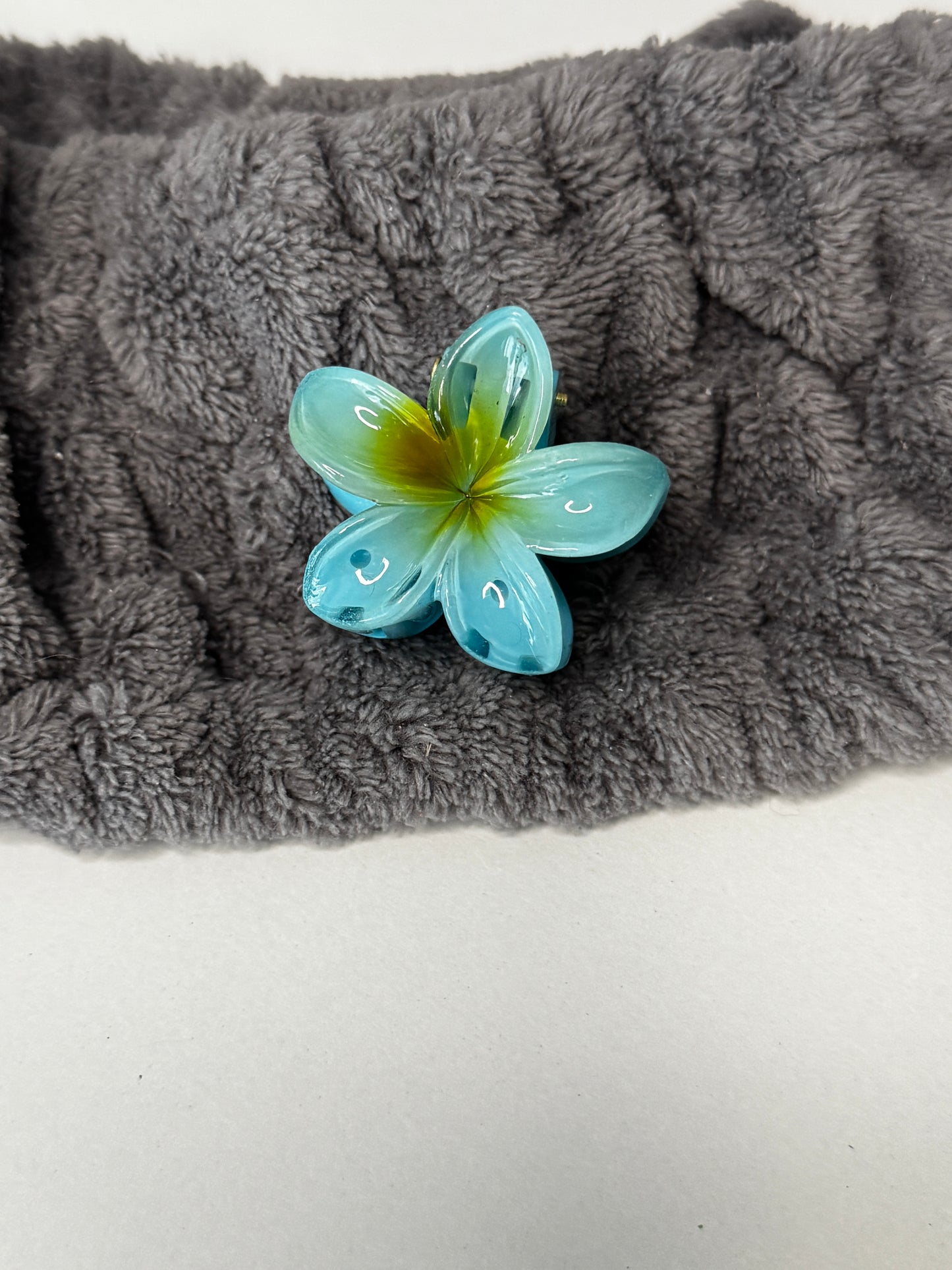 Mini Blumenhaarklammern glänzend