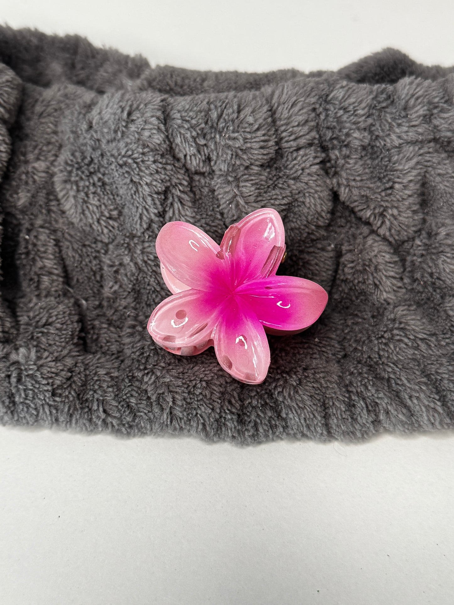 Mini Blumenhaarklammern glänzend