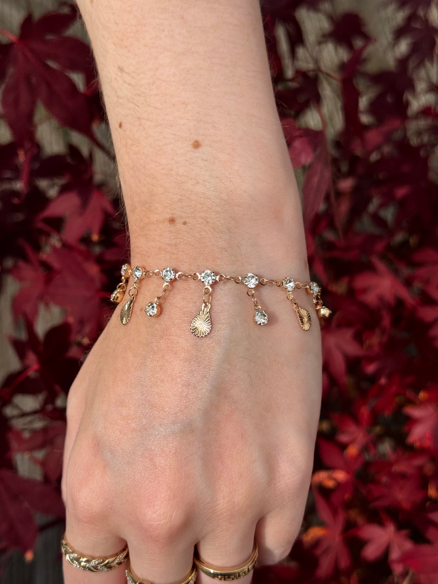Armband Edelstahl vergoldet