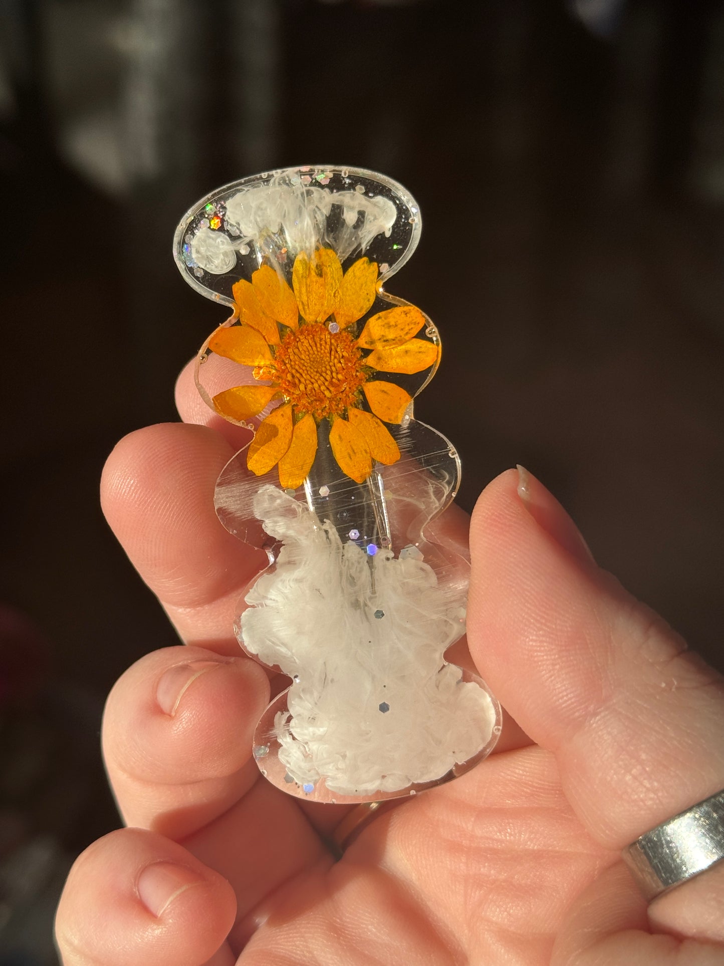 Haarspangen Blumen