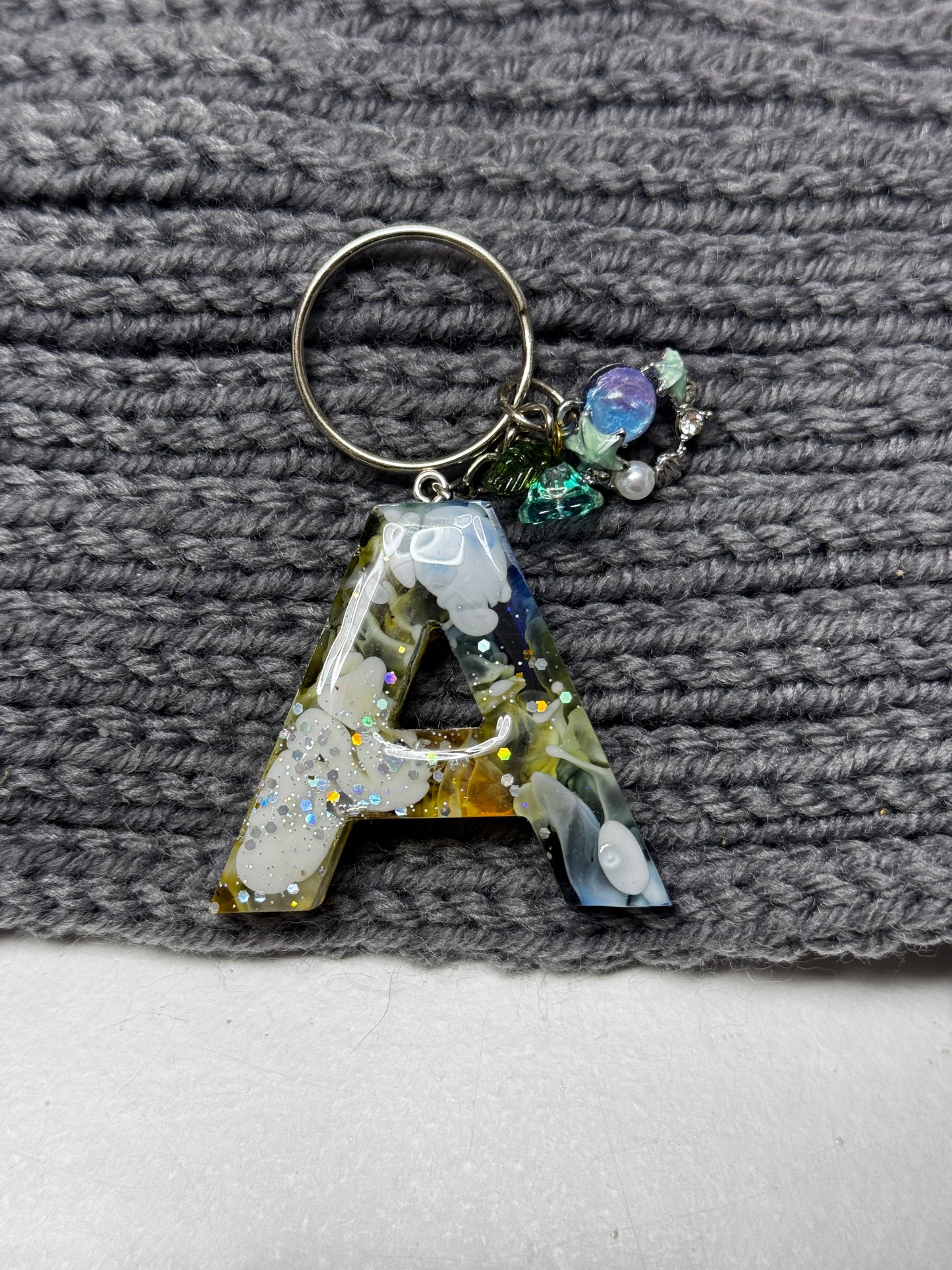 Buchstabenschlüsselanhänger