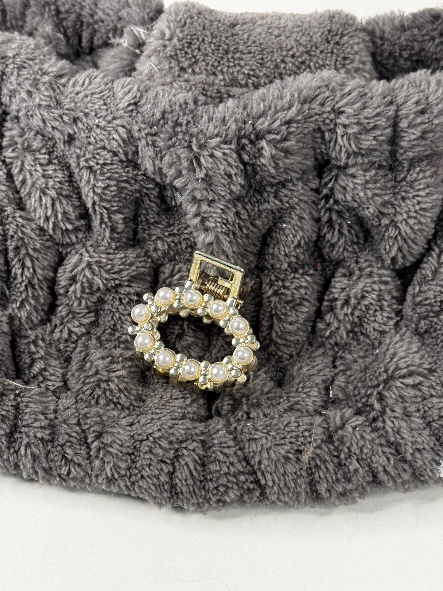 Elegante Glitzerhaarspangen klein