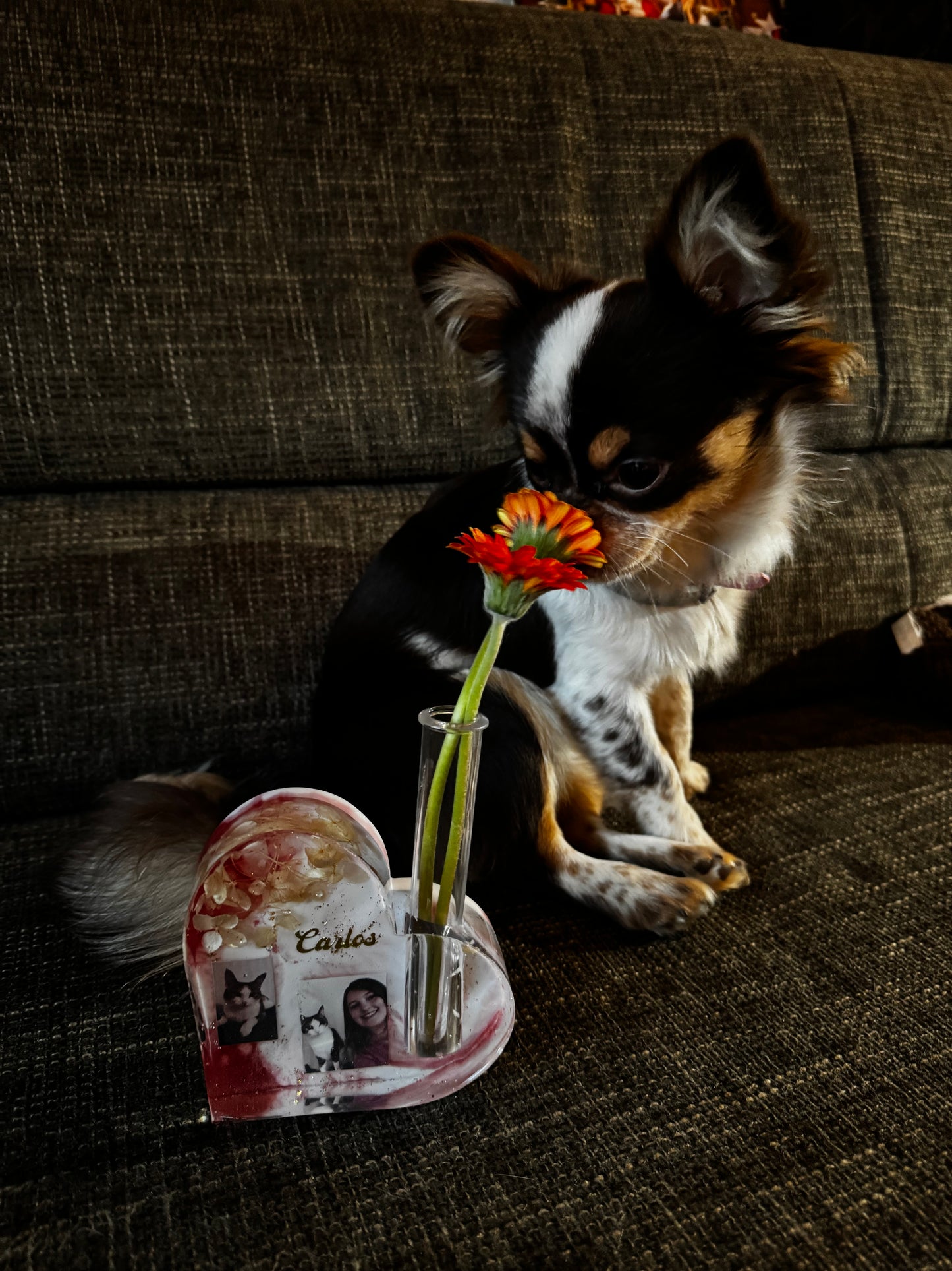 Erinnerungsstück mit Vase