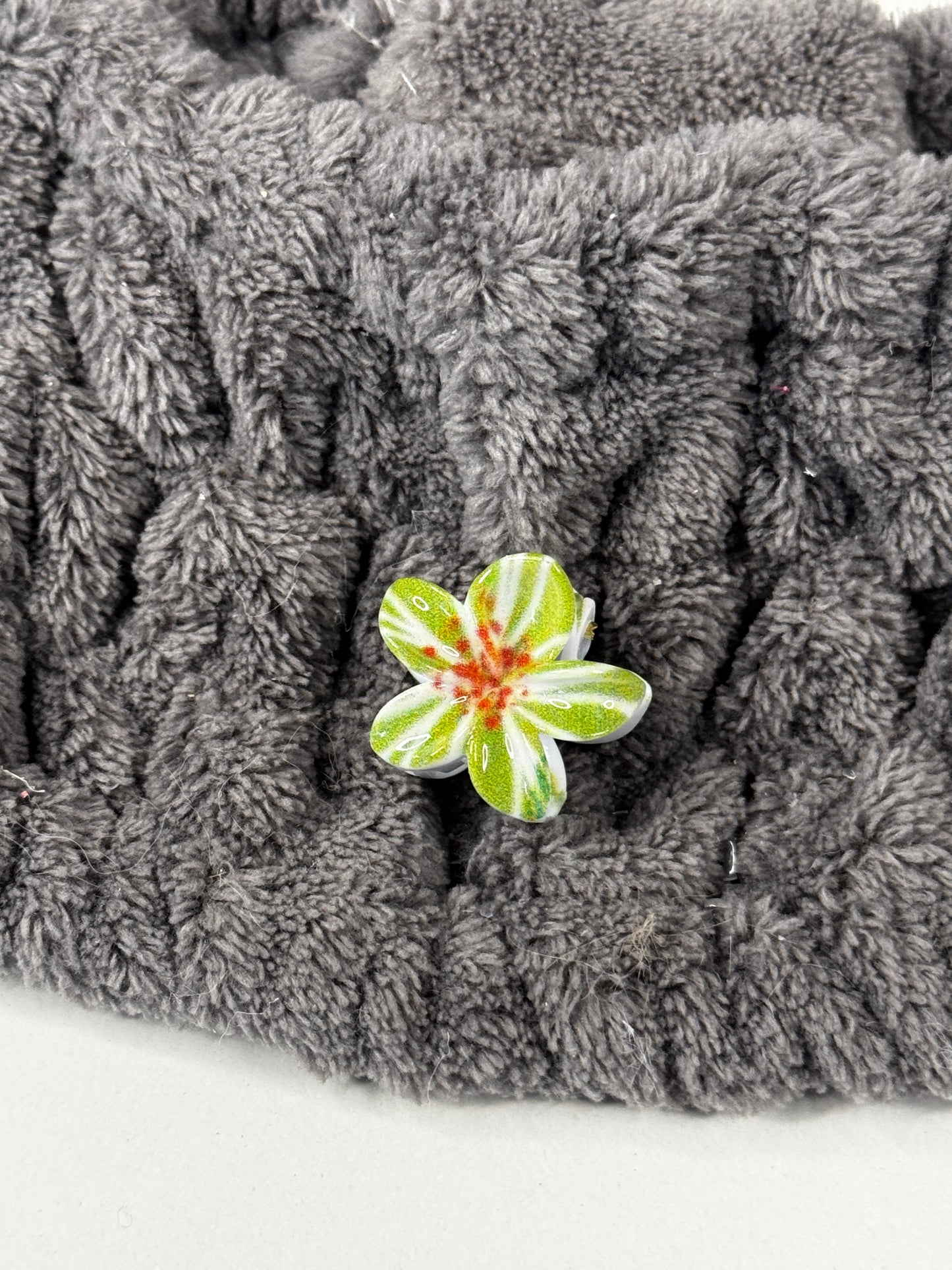 Orchideen Haarklammern klein