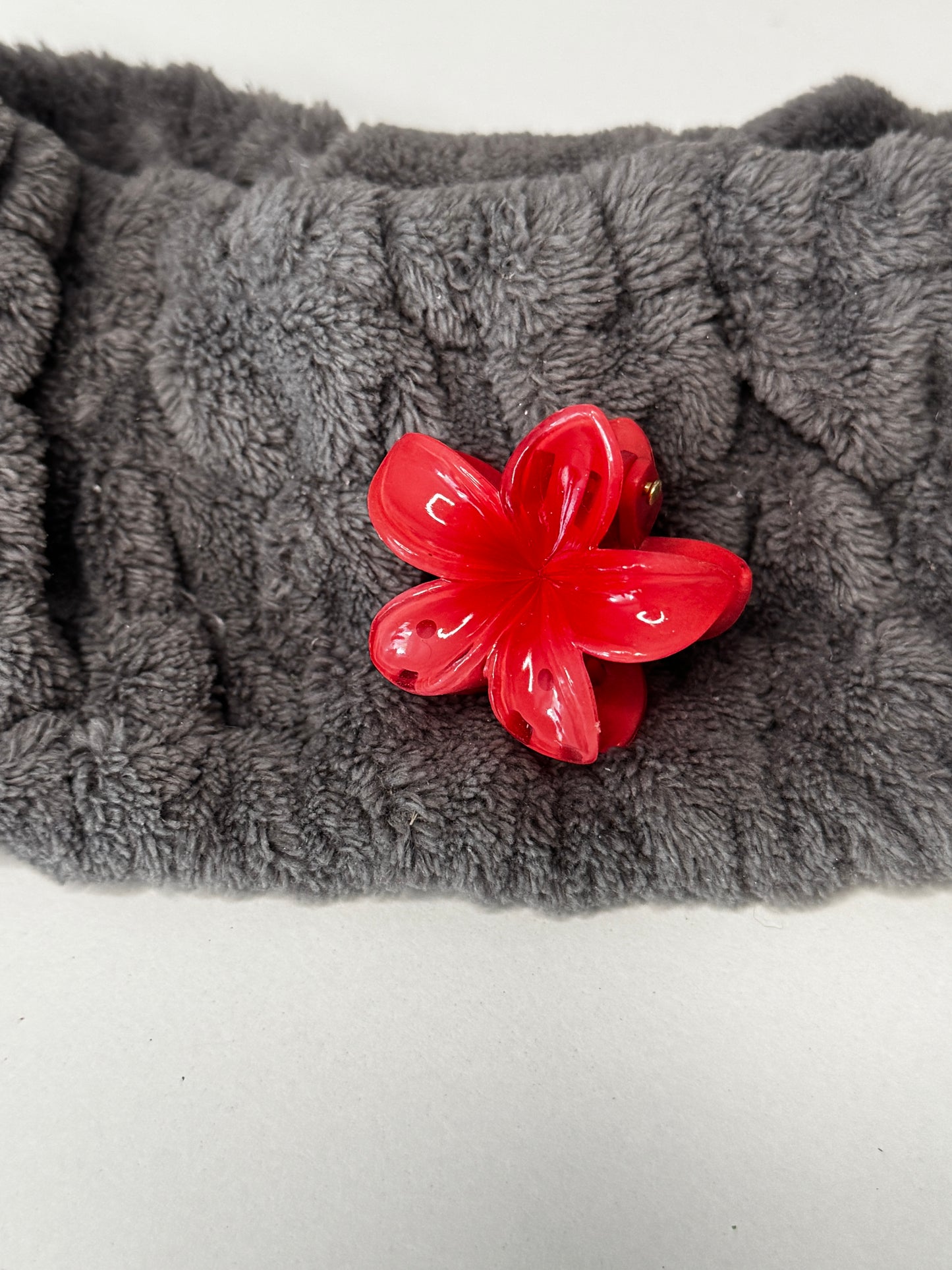 Mini Blumenhaarklammern glänzend