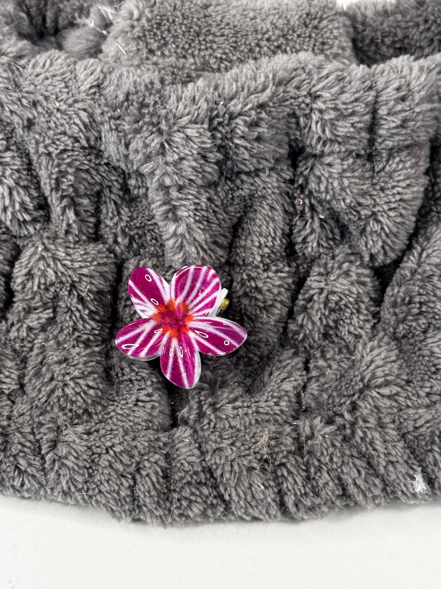 Orchideen Haarklammern klein