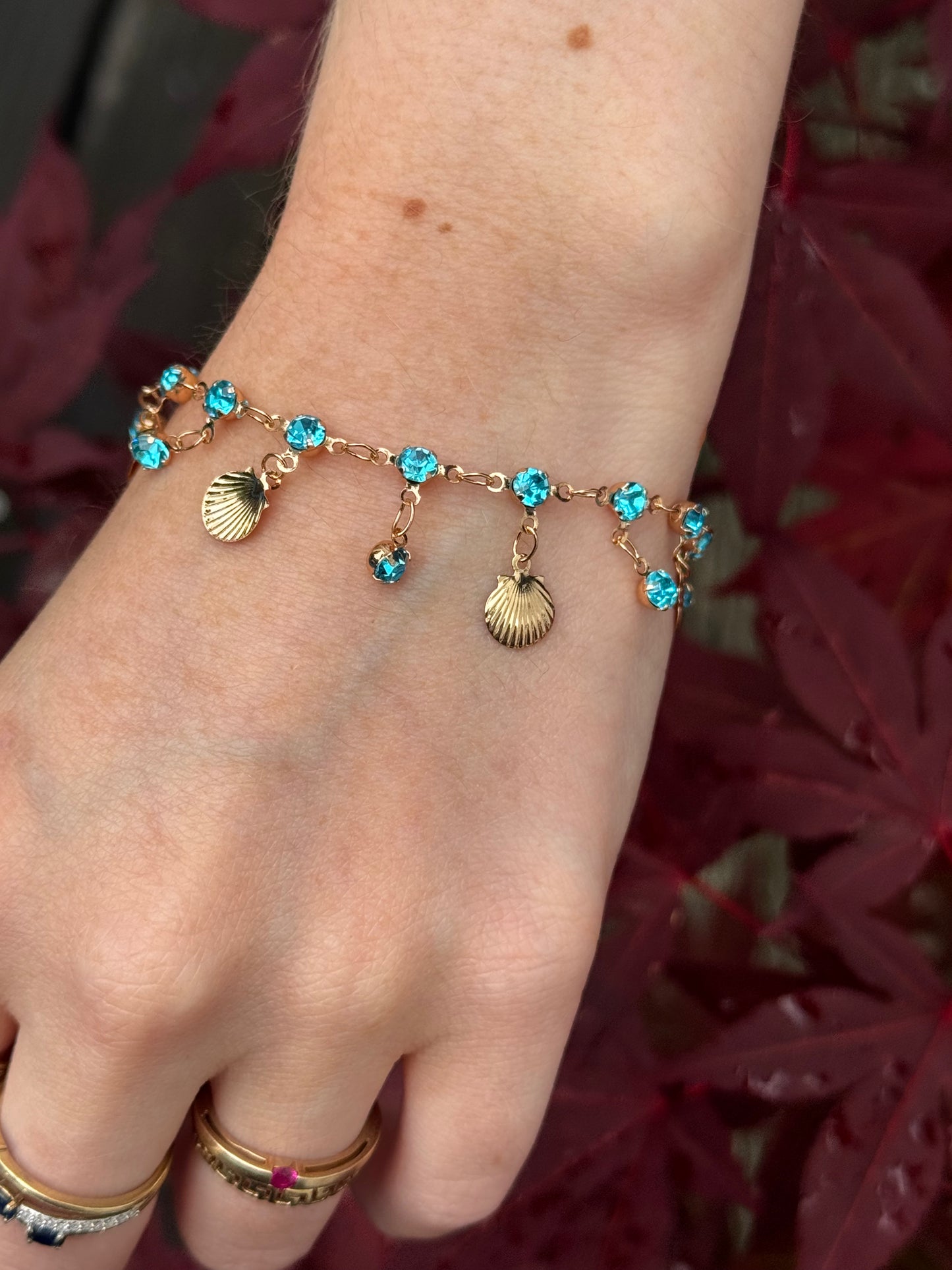 Armband Edelstahl vergoldet