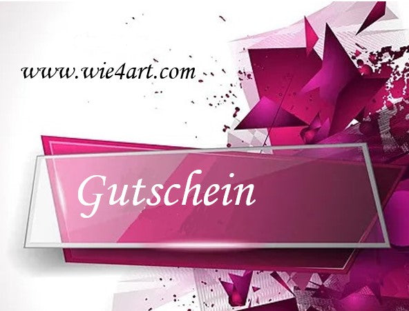 WIE4ART - Geschenkgutschein